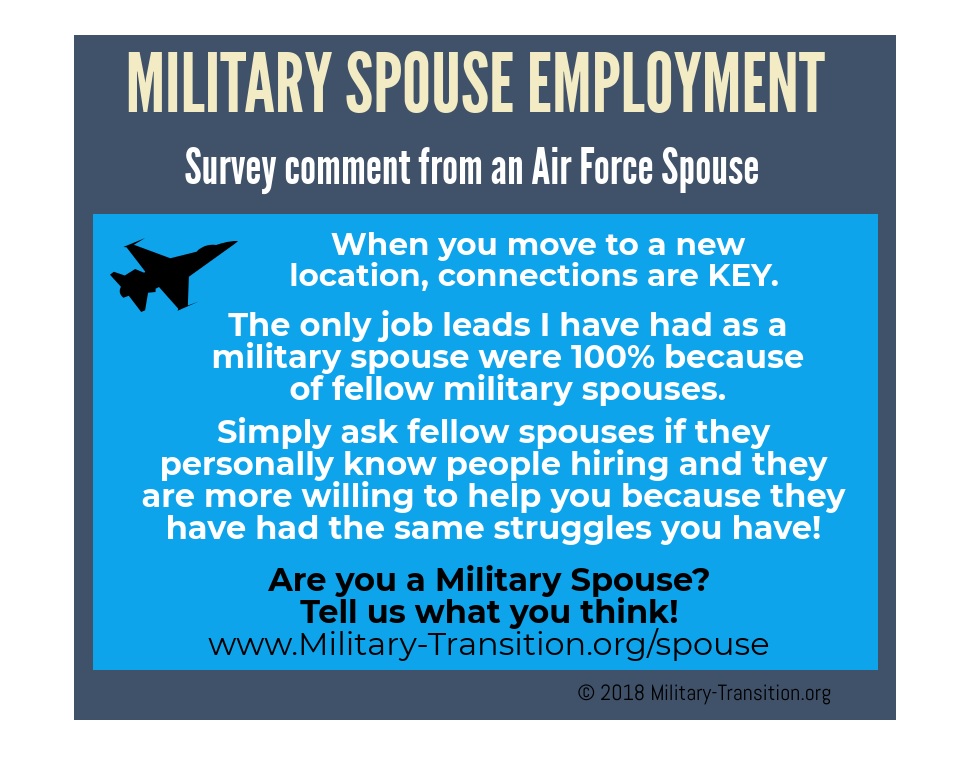 air force wife employment